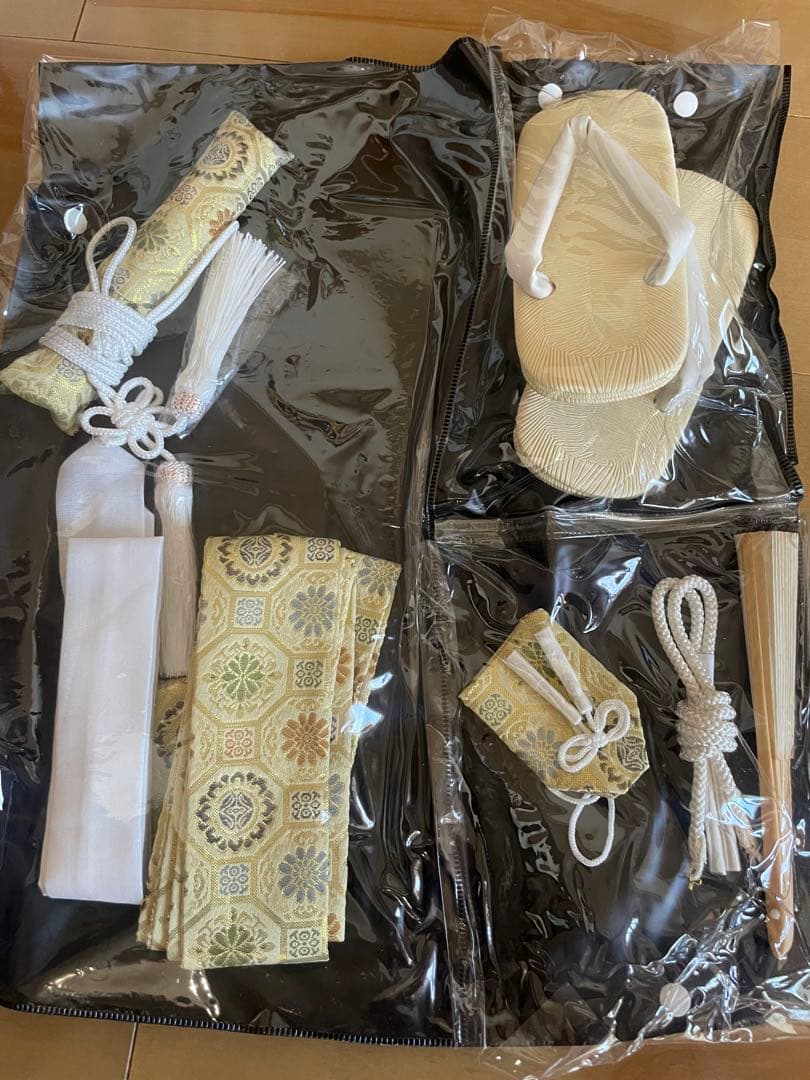 【写真追加男の子】七五三セット、草履、小物付き