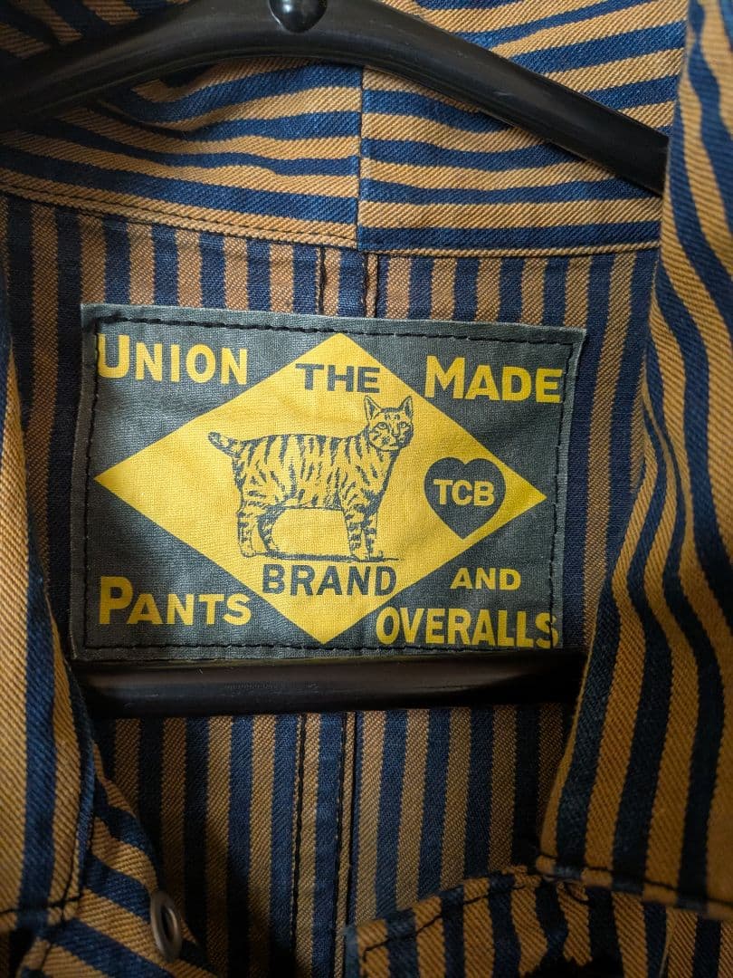 ジャケット・アウター tcb Cathartt Chore Coat Tabby Cat Stripe