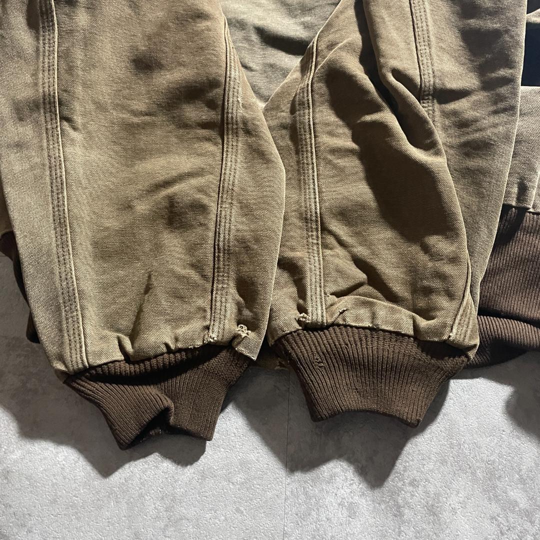 00s USA生地ブラウン カーハート サンタフェジャケット ダックXXL