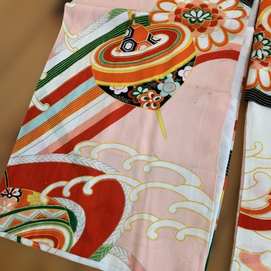 アンティーク　レトロ　骨董品 昭和初期　伝統的な子供用着物 2枚