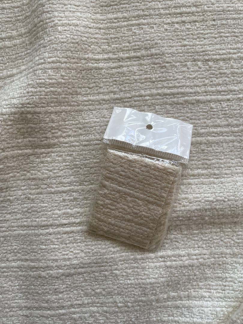 DES PRES コットンナイロンツイード ノーカラーショートコート