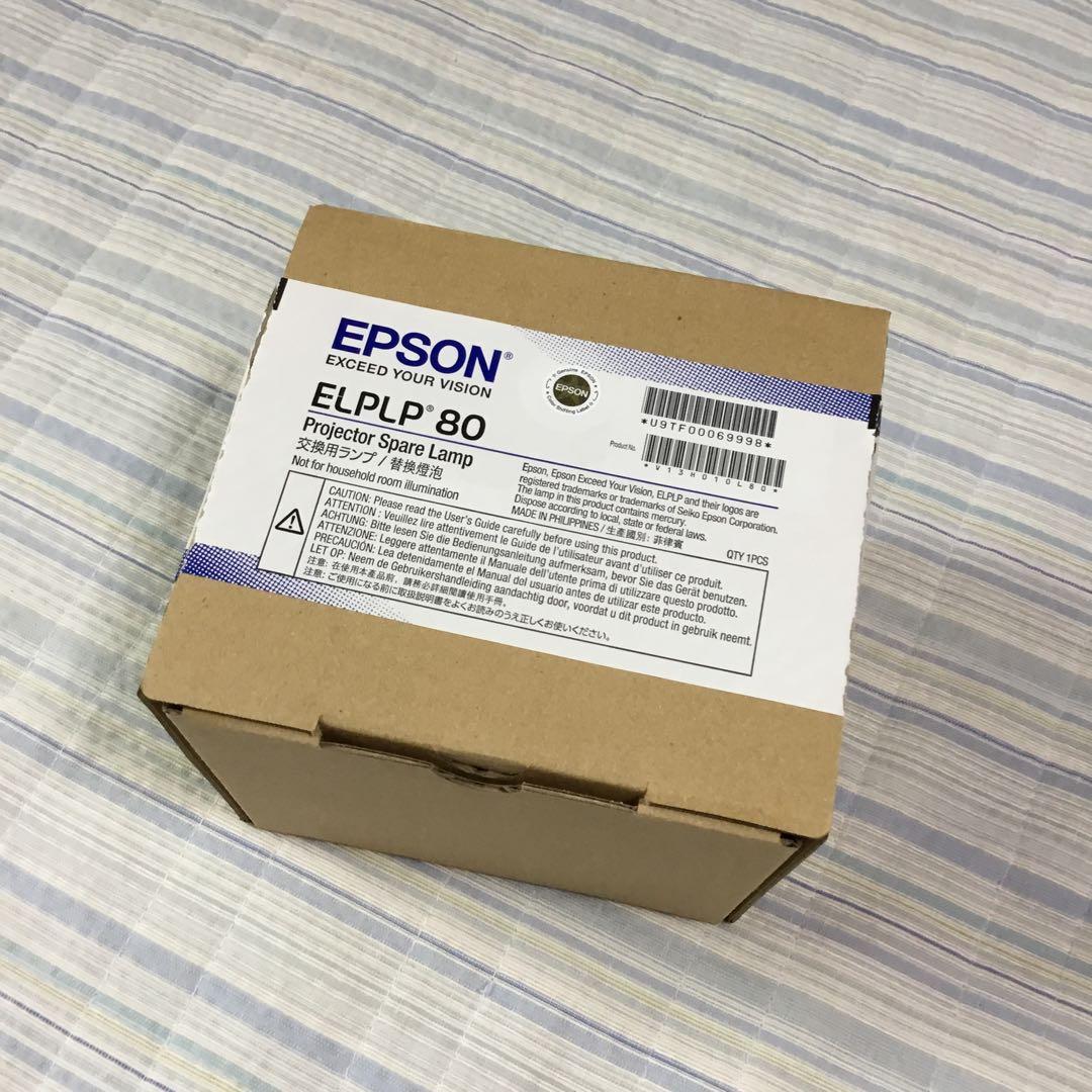 未使用EPSON ELPLP80 プロジェクターランプ 245W