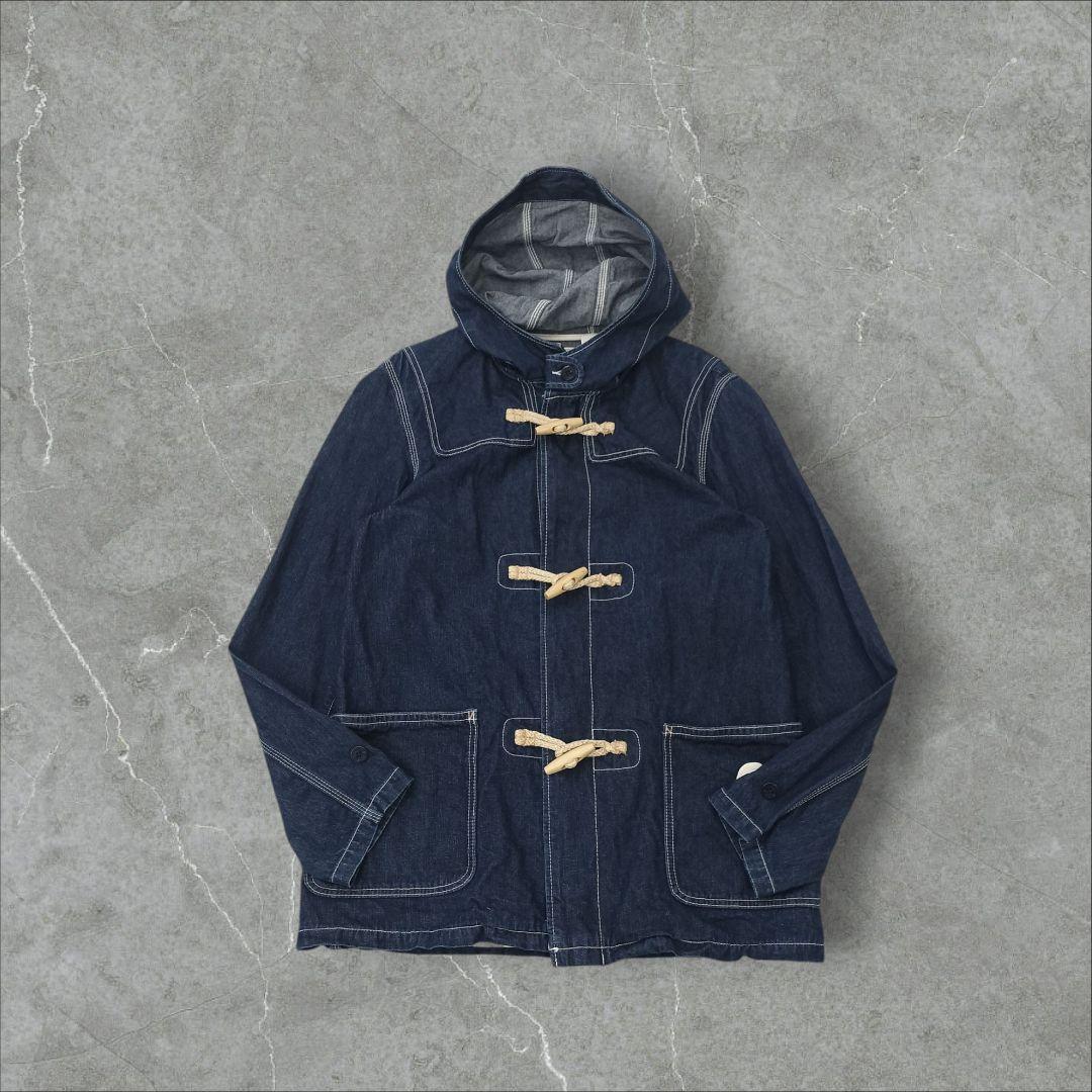 user_ff3a26c5 SCHOTT ダッフルコート デニム L 濃紺