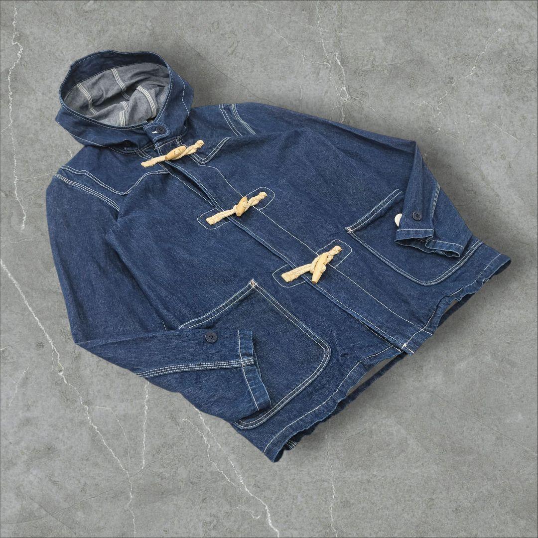 user_ff3a26c5 SCHOTT ダッフルコート デニム L 濃紺