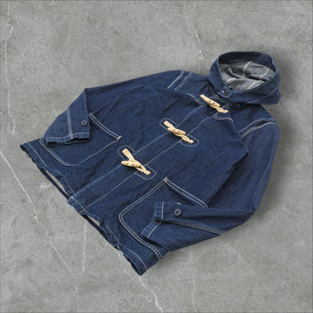 user_ff3a26c5 SCHOTT ダッフルコート デニム L 濃紺