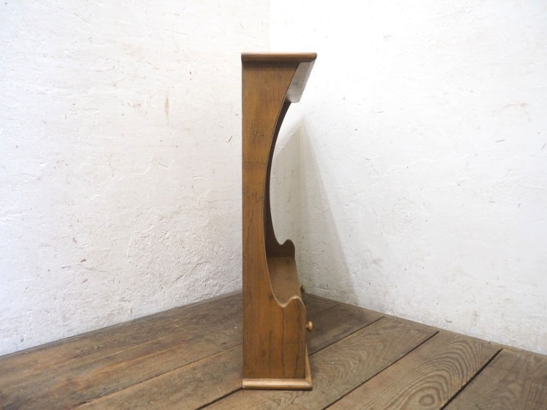 1105 カントリースタイル　スタンドミラー　鏡　姿見　収納棚　壁掛け　ウォール