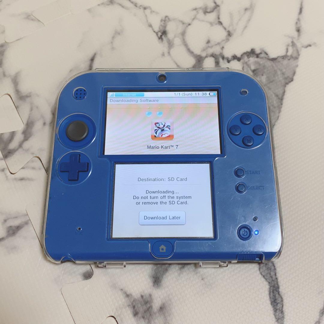 値下げ 北米版 3ds 2ds マリオカート7 本体