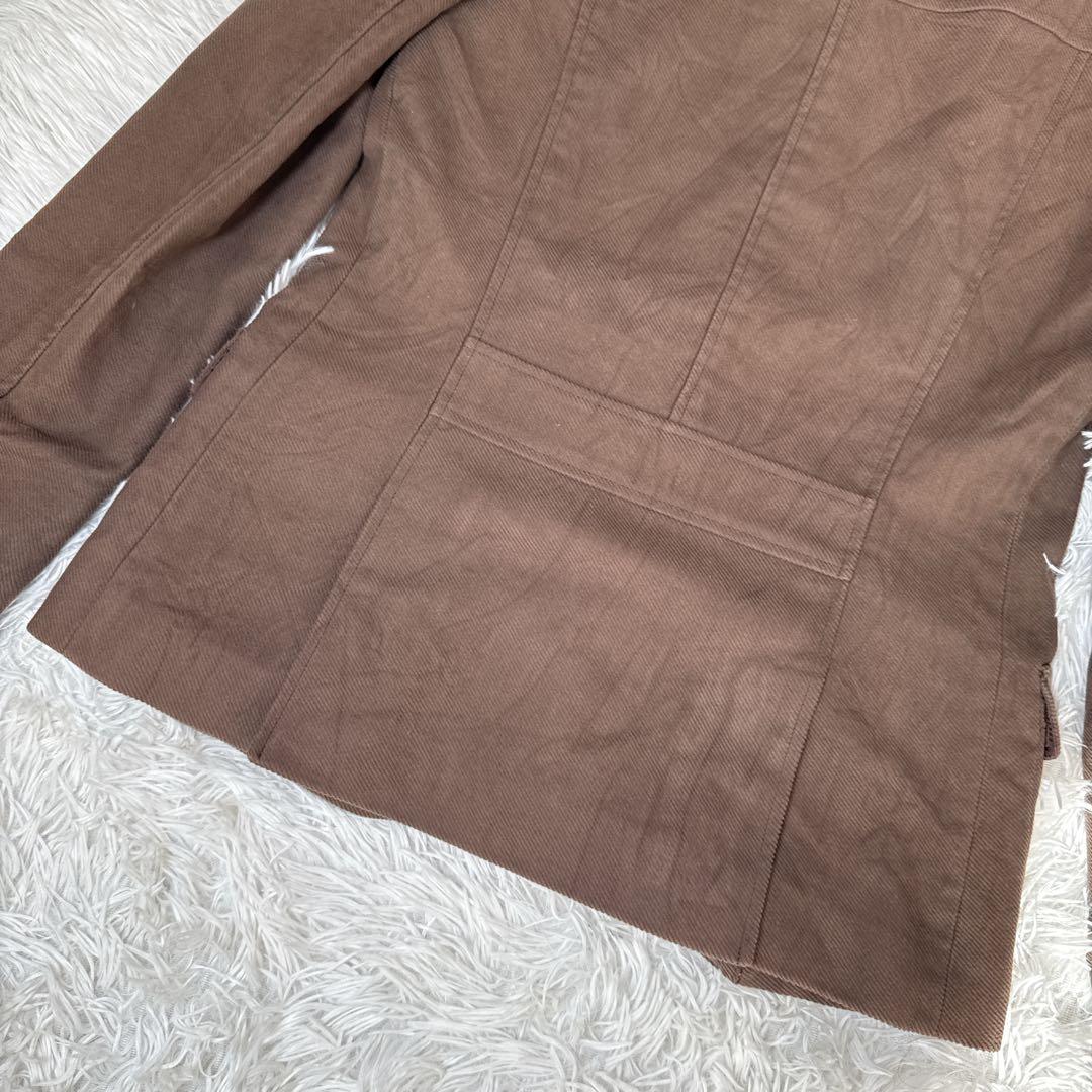 バーバリーロンドン テーラードジャケット ノバチェック イタリア製生地 比翼 M