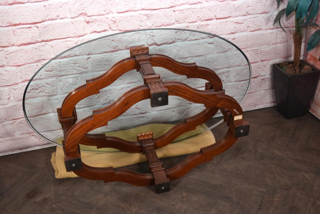 DREXELHERITAGEドレクセルヘリテイジ フランチェスカ ガラステーブル