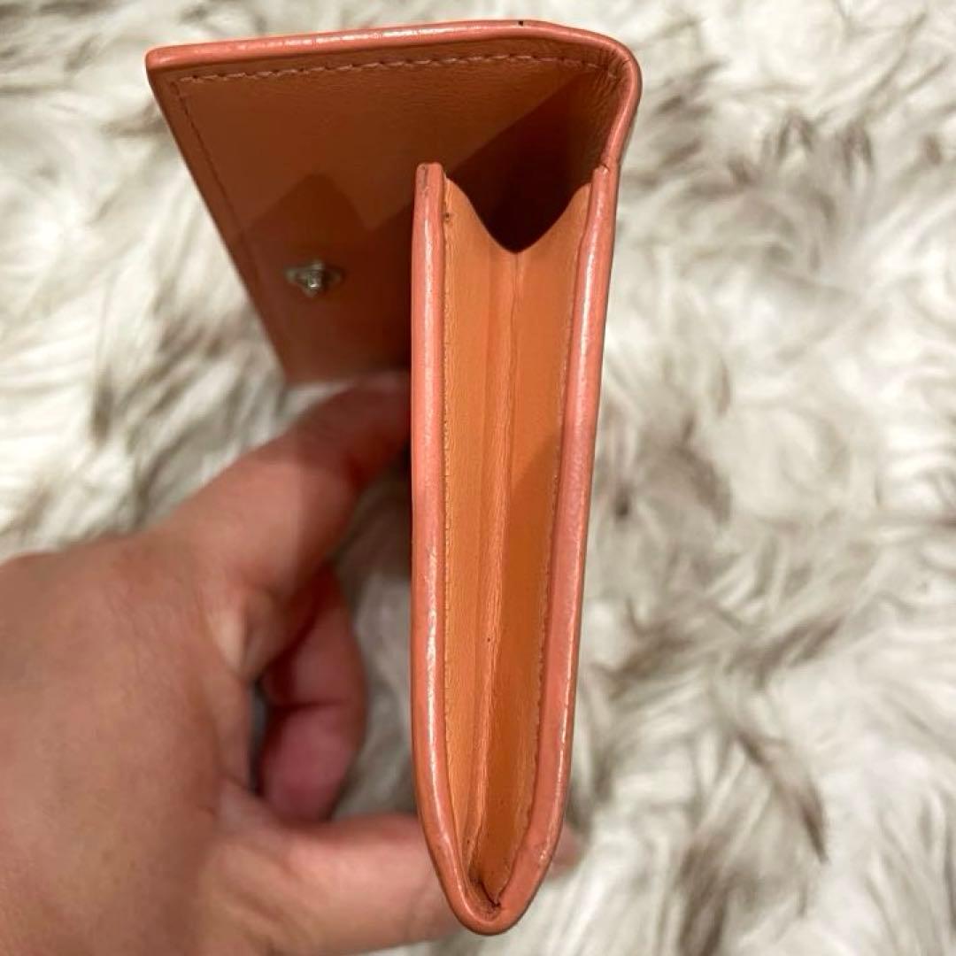 専用！美品‼️‼️JIL SANDER グレー長財布とオレンジケース　セット