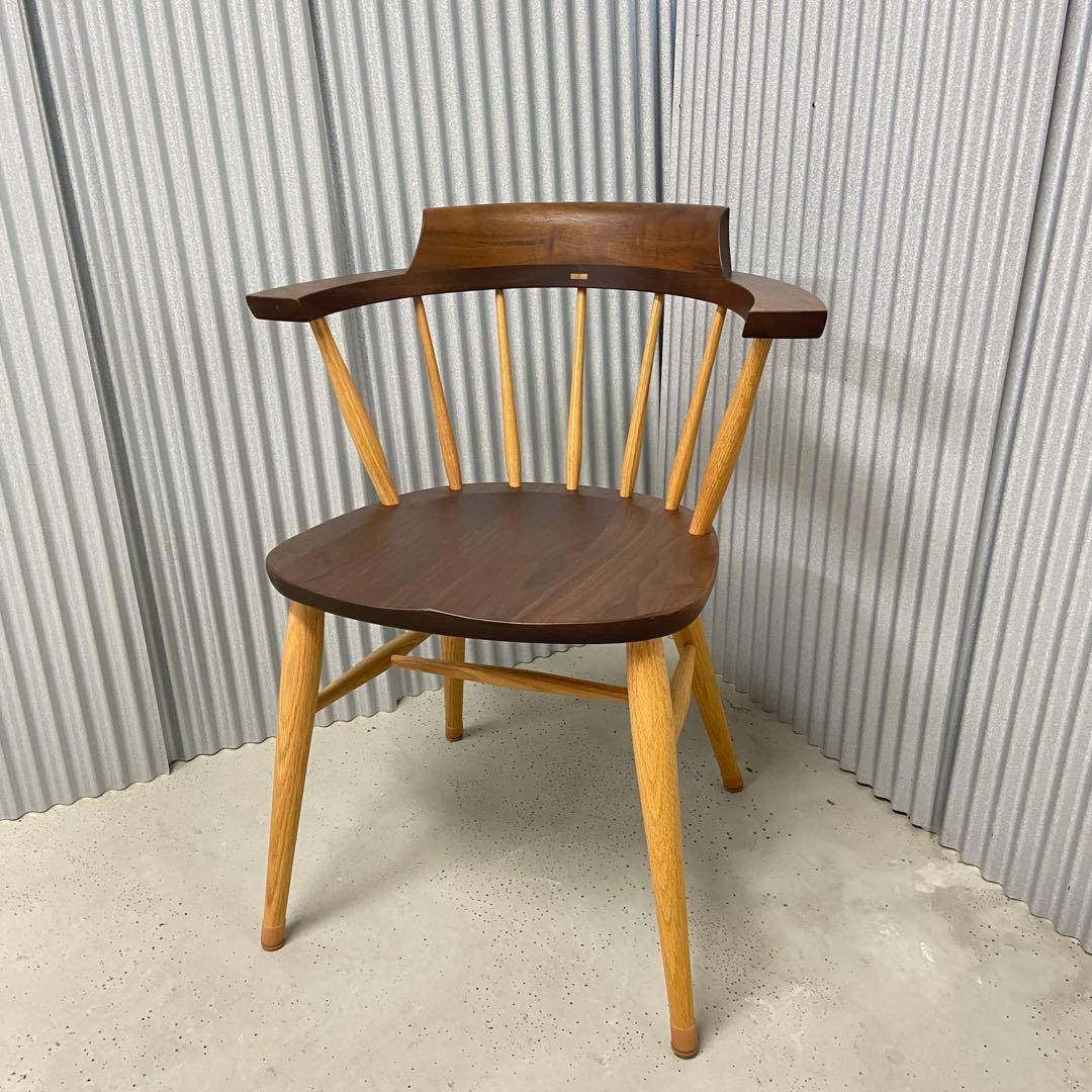 柏木工（KASHIWA）｜ SC3Aクラウンチェア / オーク材　飛騨家具 ③