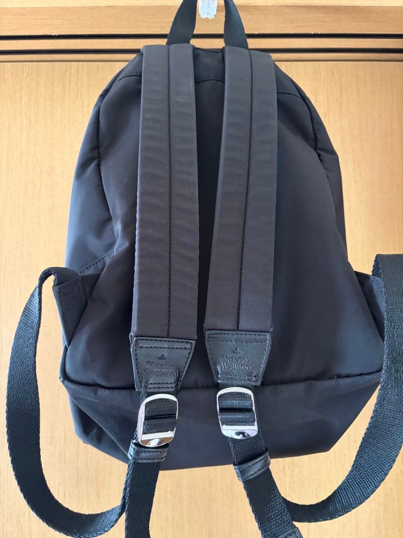 ヴィヴィアン バックパック ナイロン　黒　リュック