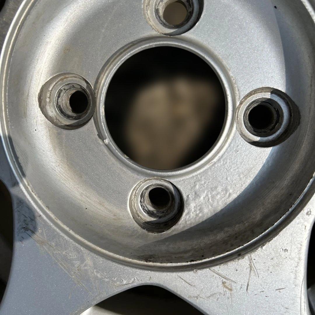 13インチ シルバー 6スポークホイール