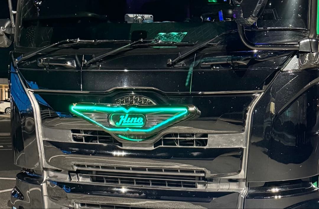 日野　バスマーク　アンドン　大型　デコトラ