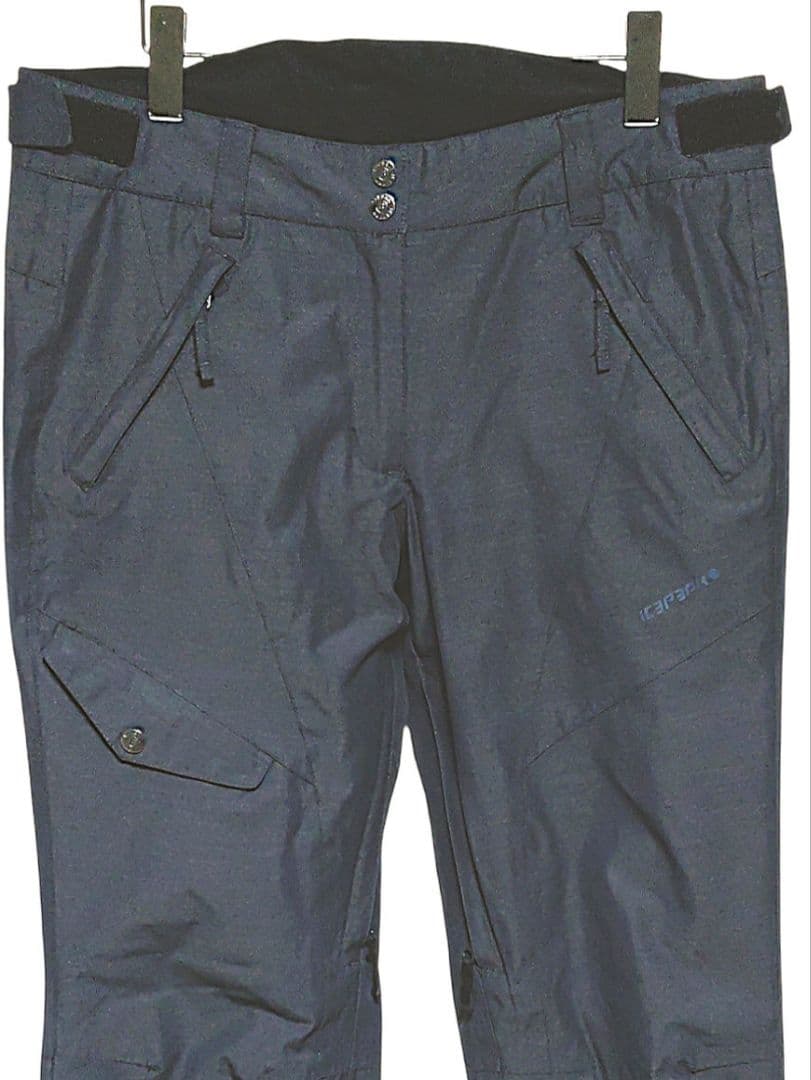 ま*お様 アイスピーク レディース 防水透湿スキーウェア 上下セットアップ ケリ