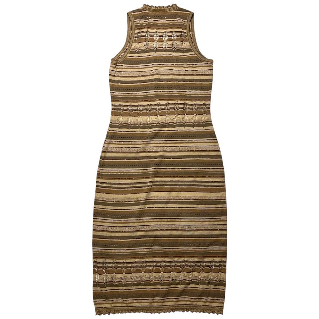 ワンピース John Galliano 2006 Glitter Knit Dress