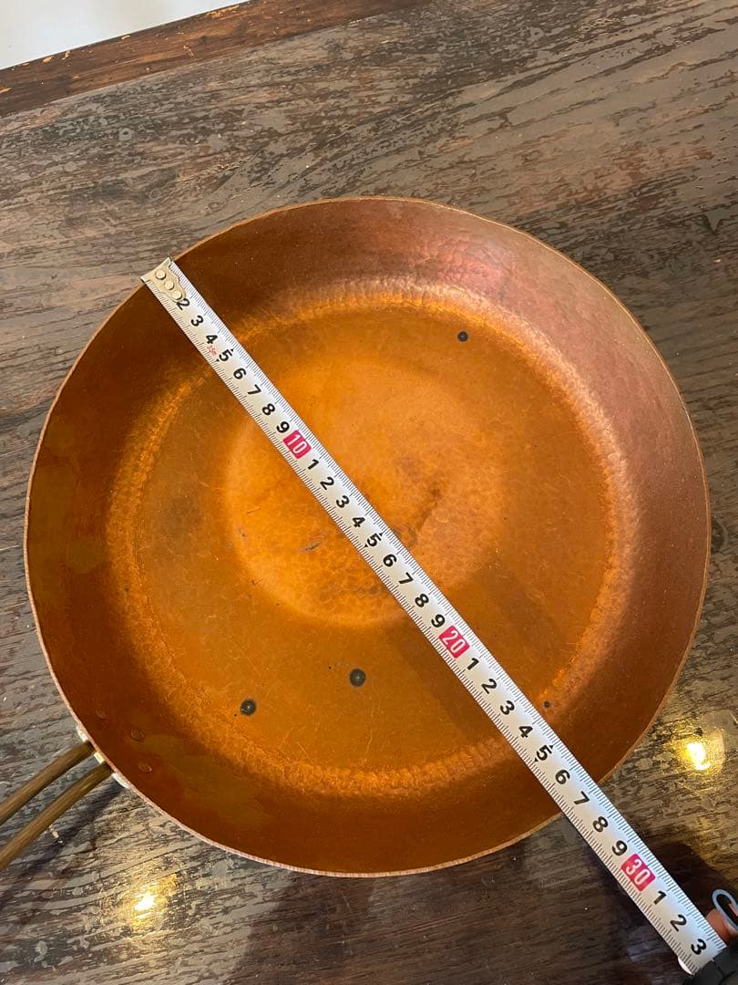水野正美　銅鍋　フライパン　27cm