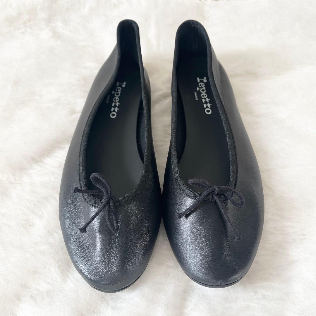 未使用級✨repetto レペット　バレエシューズ　レザー　フラットシューズ