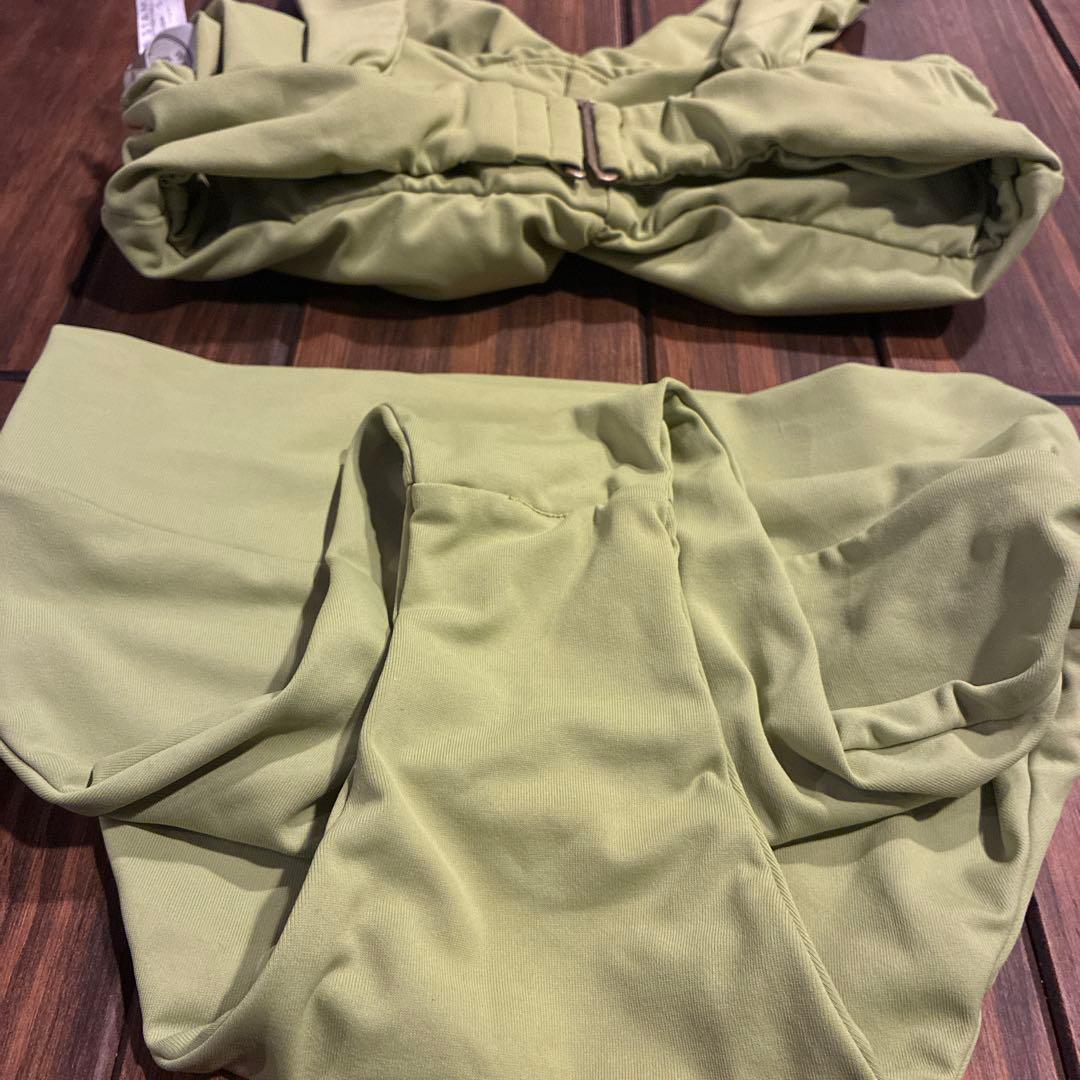 【ハム】ALEXIASTAM Gabby 2wayバンドゥビキニトップ