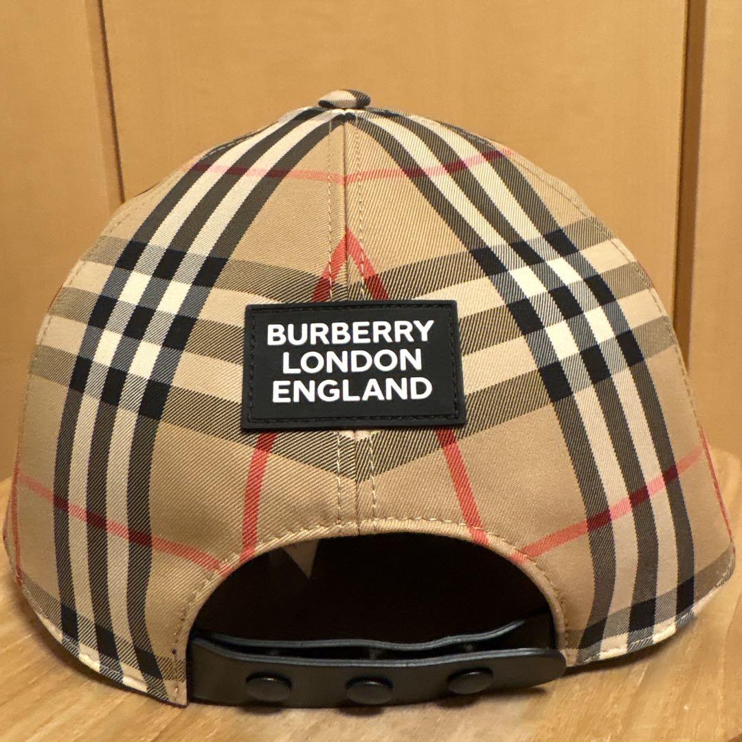 BURBERRY London ENGLANDキャップチェック　XLサイズ