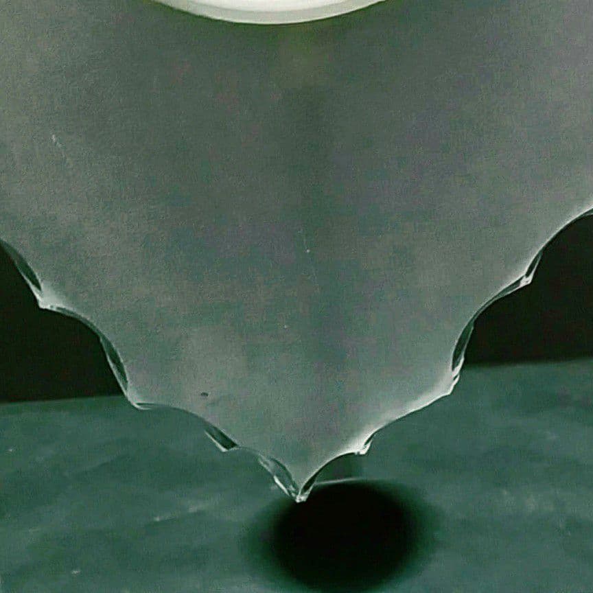 MURANO ムラノ ガラス 氷山 モチーフ 振り子時計 ベネチアン ムラーノ