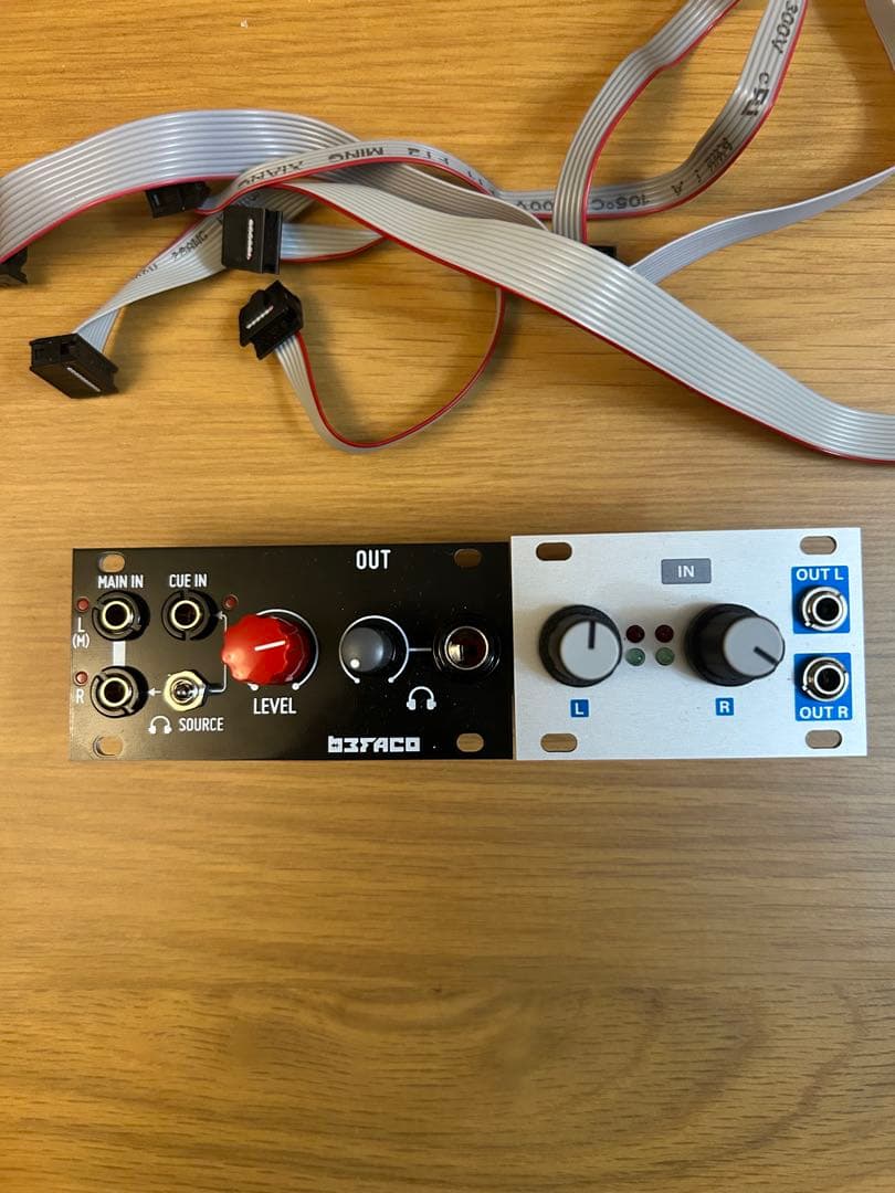 鍵盤楽器 Befaco 1U out&intellijel stereo line in