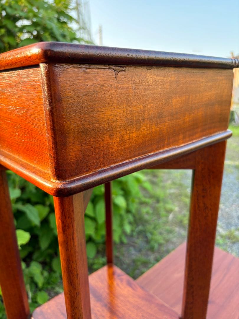 オールドメゾン/吉川商事　葡萄園　花台　飾り台　電話台　希少ヴィンテージ