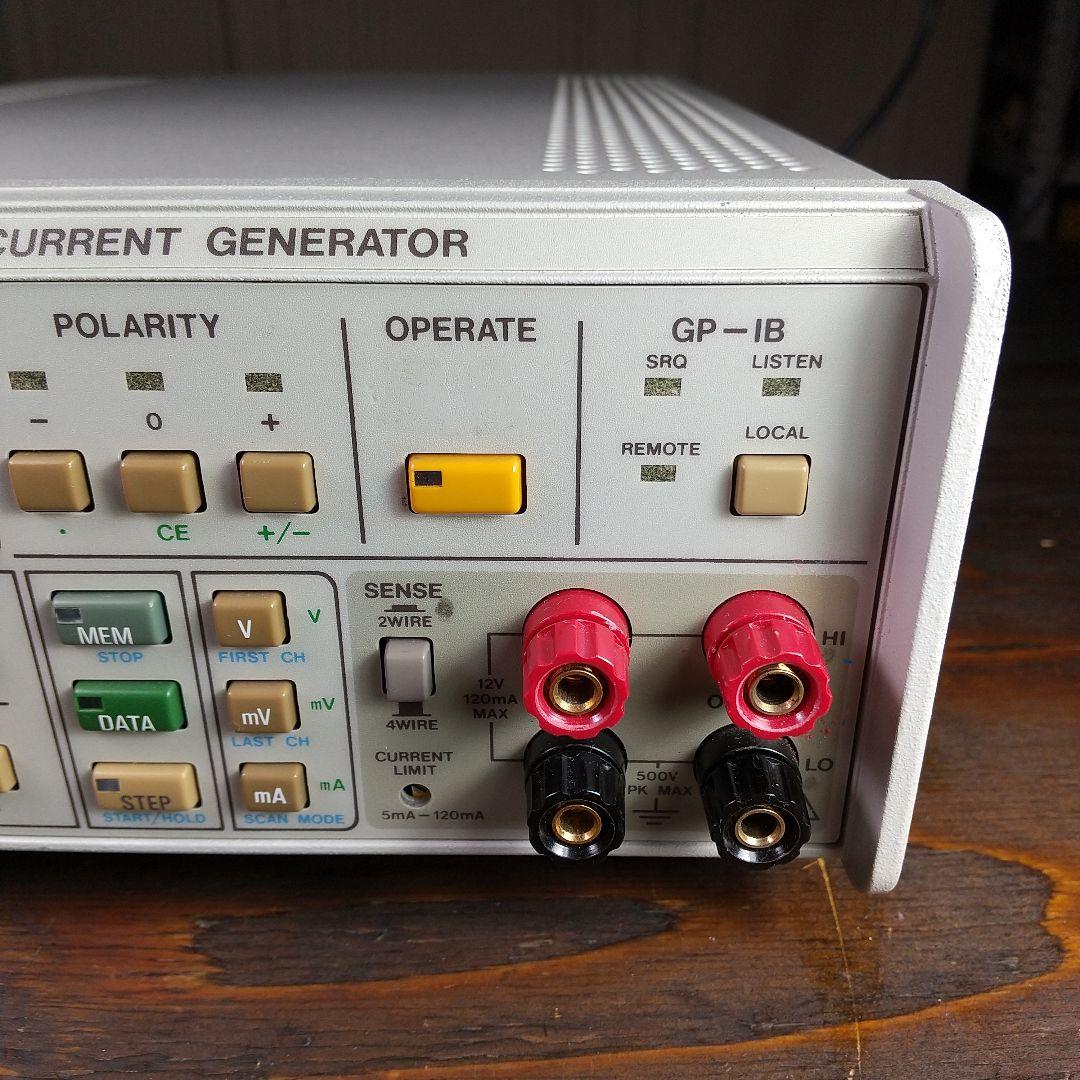 ADVANTEST アドバンテスト R6142 電源 / 電流発生器 測定器