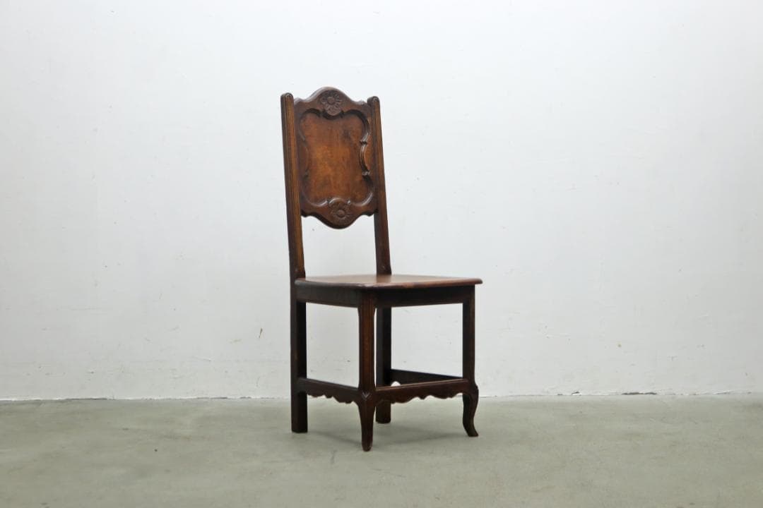 英国 イギリス ヴィンテージ オーク材 クラシカル ダイニングチェア