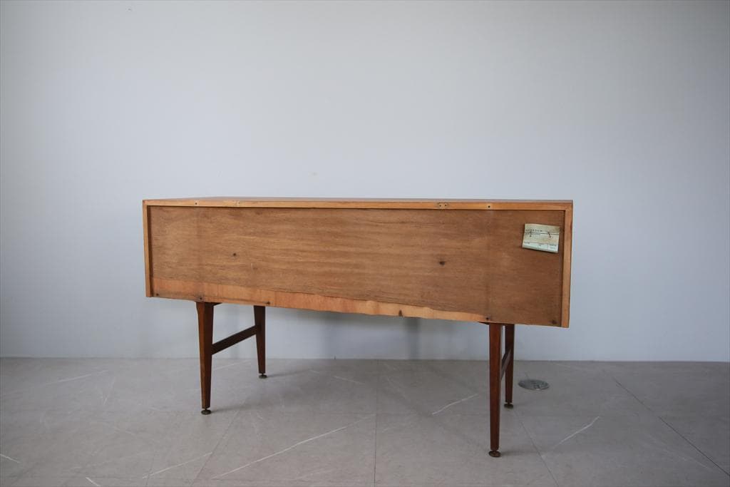 英国アンティークMeredew製サイドボード/木製机/テレビ台(91-216)