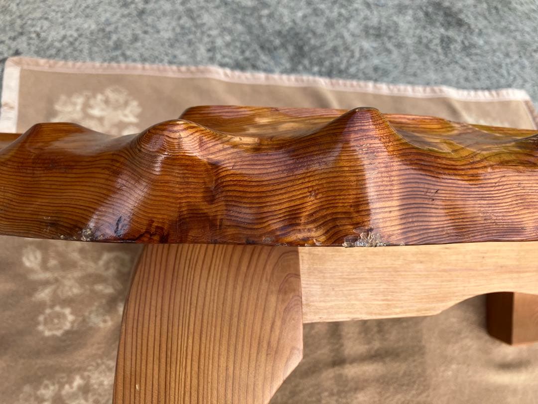 【カカオ様】一枚板 天然木 ローテーブル 130cm幅