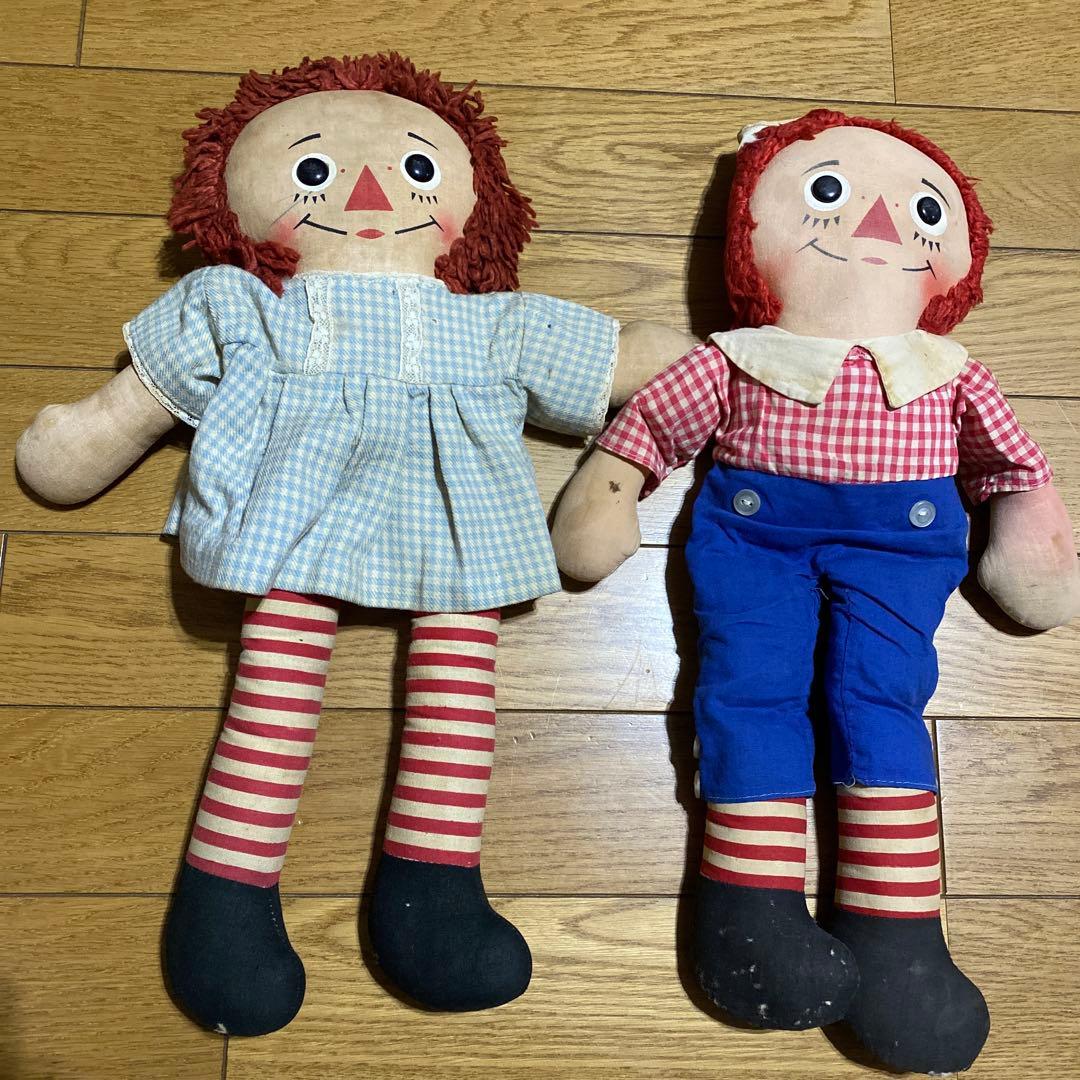 アンティーク　アン&アンディドールセット　カントリー　ニッカポッカ社製