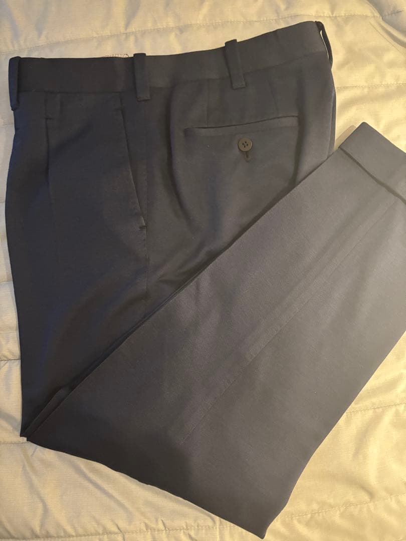 Delta　Sciamat ネイビー　3ピース　スーツ