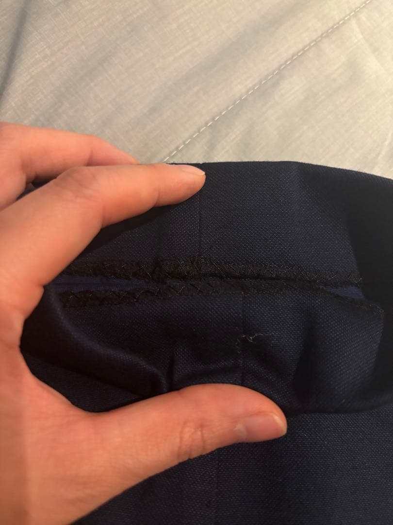 Delta　Sciamat ネイビー　3ピース　スーツ