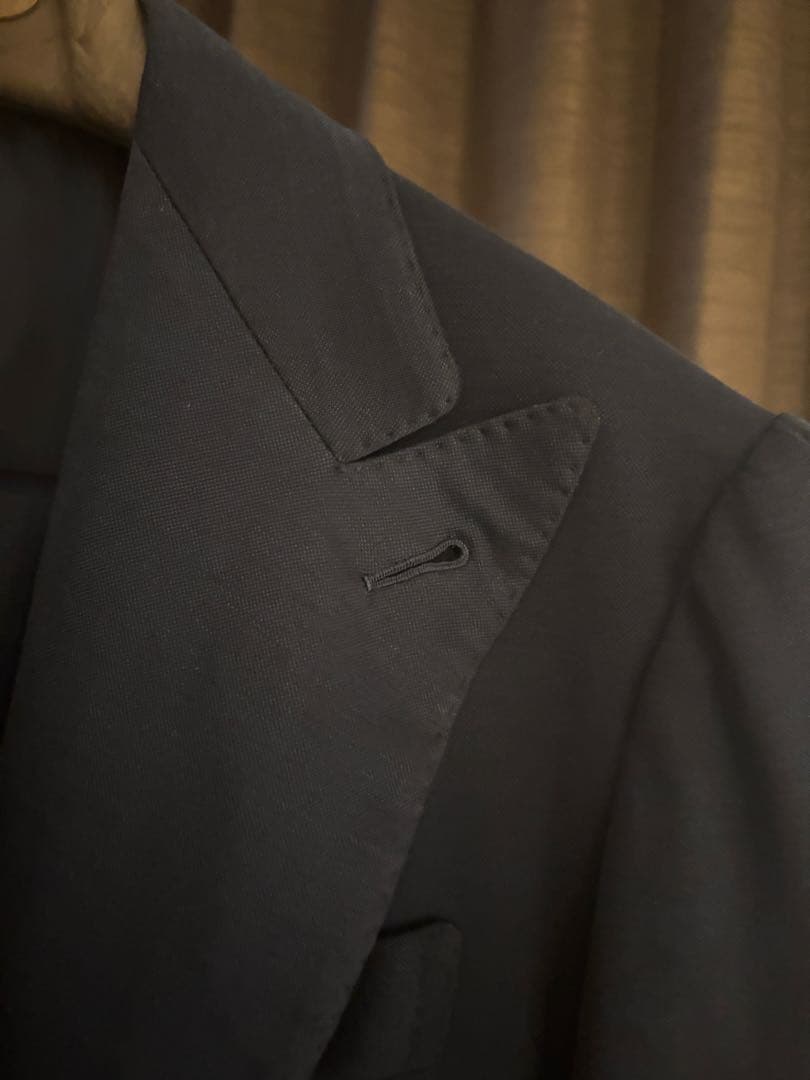 Delta　Sciamat ネイビー　3ピース　スーツ