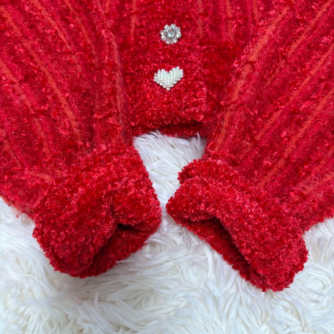 【未使用級】2025SS 美品 furfur フィリーチョコレート猫カーディガン