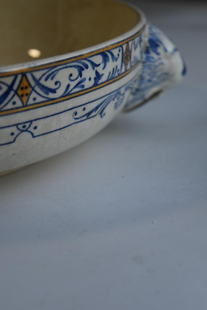 クレイユモントロー コルベール　サラディエ/レギュミエール　アンティーク皿