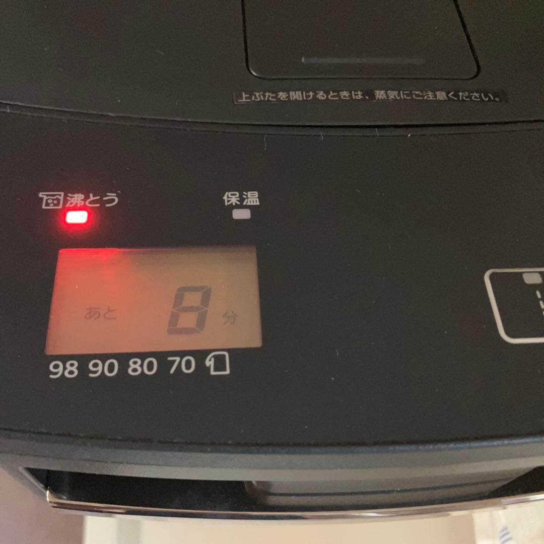 蒸気レスVE電気まほうびん とく子さん 2.2L ブラック PIM-G220-K