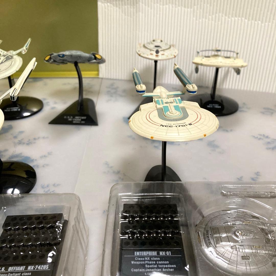 Star Trek スタートレック新旧歴代エンタープライズ、主役艦15艦セット