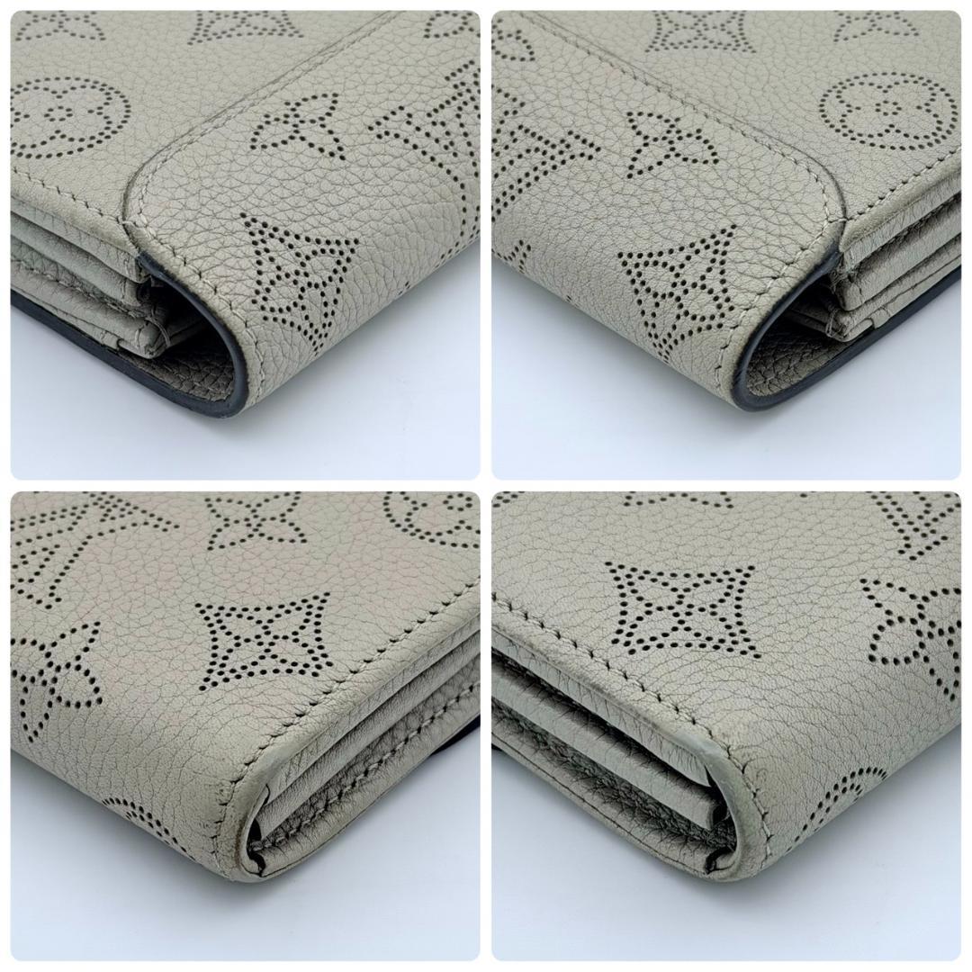 ルイヴィトン マヒナ ポルトフォイユ イリス ガレ 二つ折り長財布