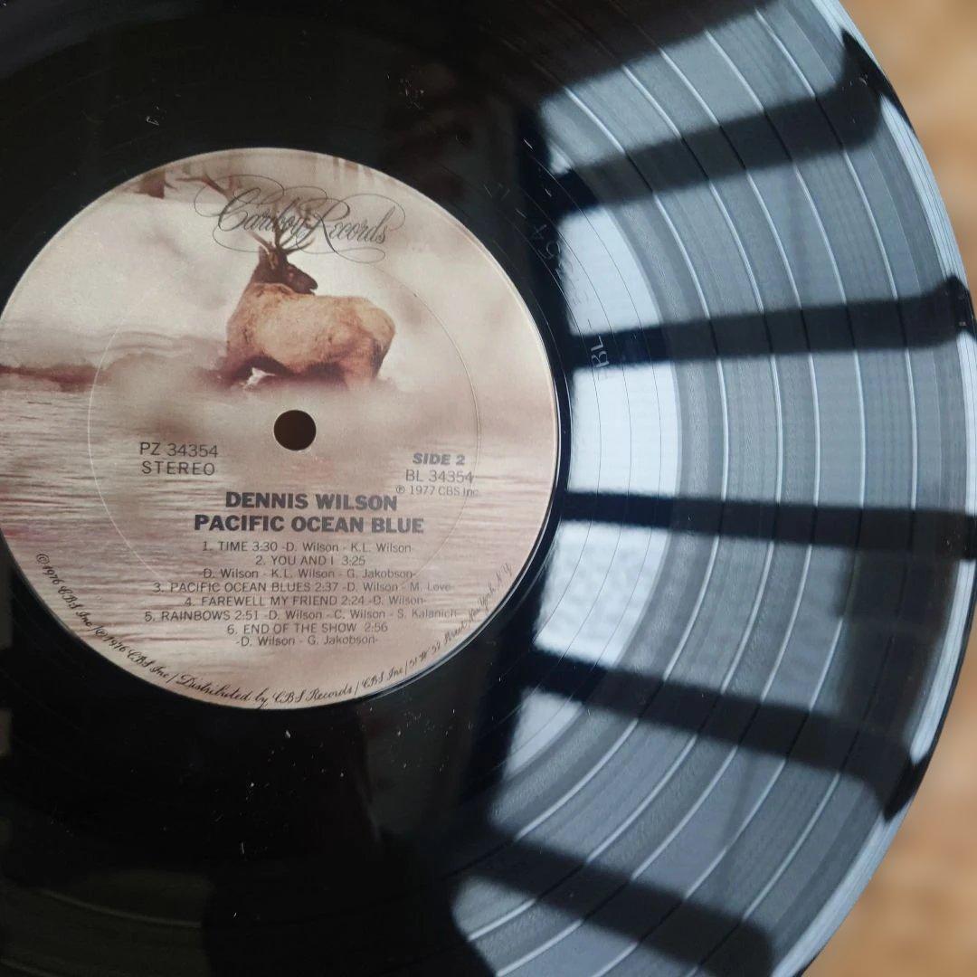 US初回プロモ盤DENNIS WILSON PACIFIC OCEAN BLUE