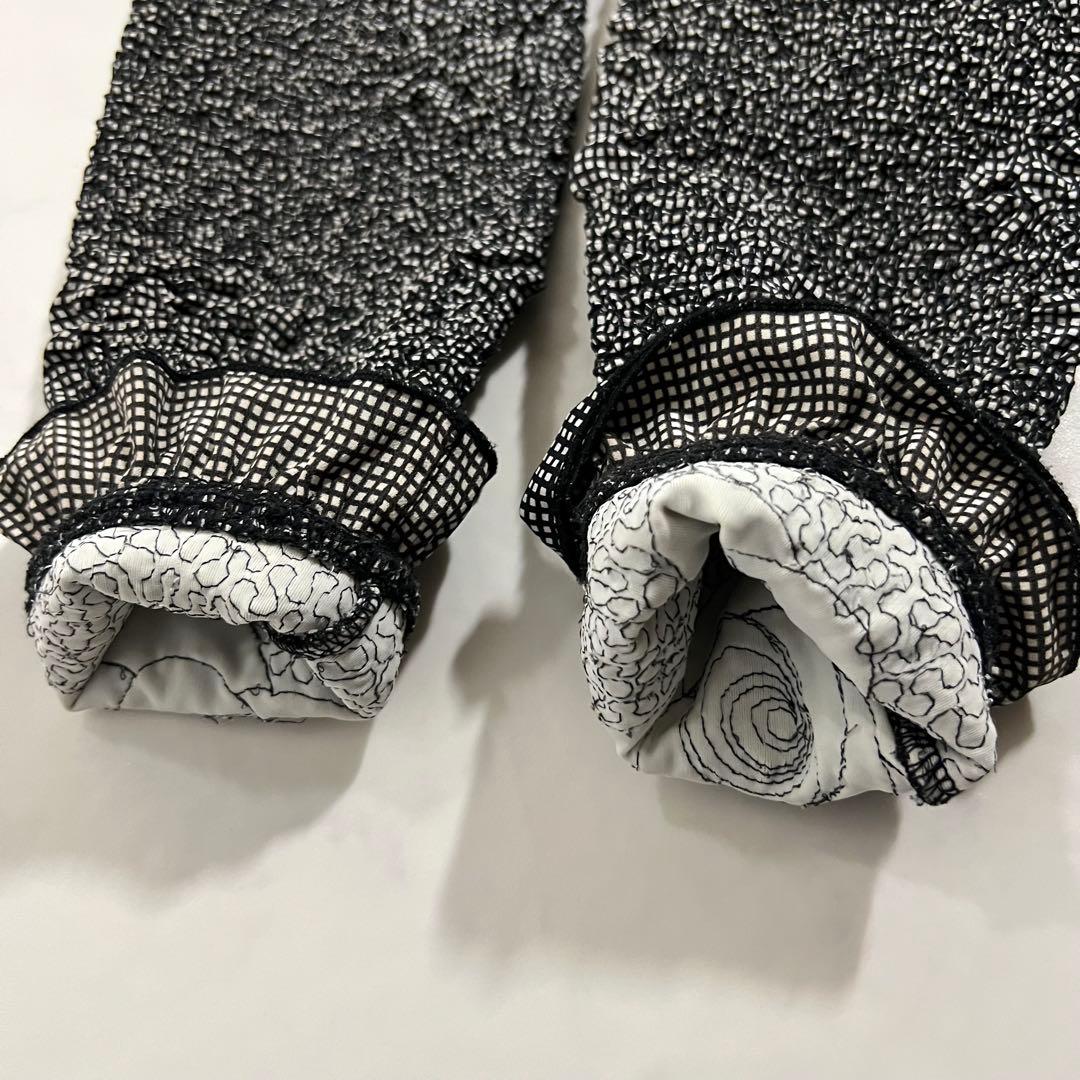 CHANEL ジャケット ボレロ 黒 ポップコーン カメリア カーディガン 40