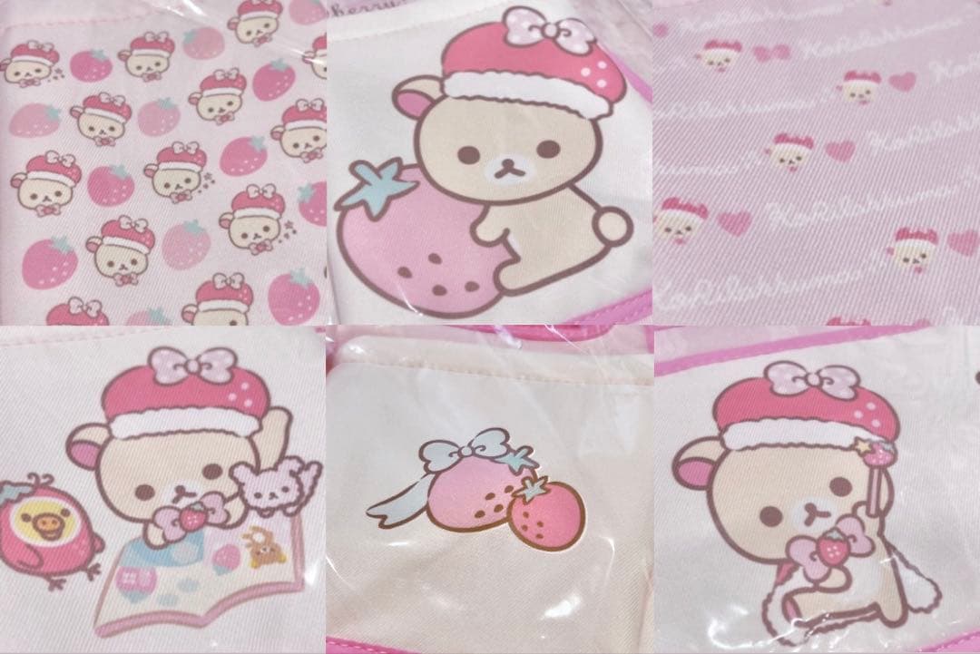 ♡新品♡レア 完売品 コリラックマ 5点 SPINNS いちご ポーチ 壁掛け