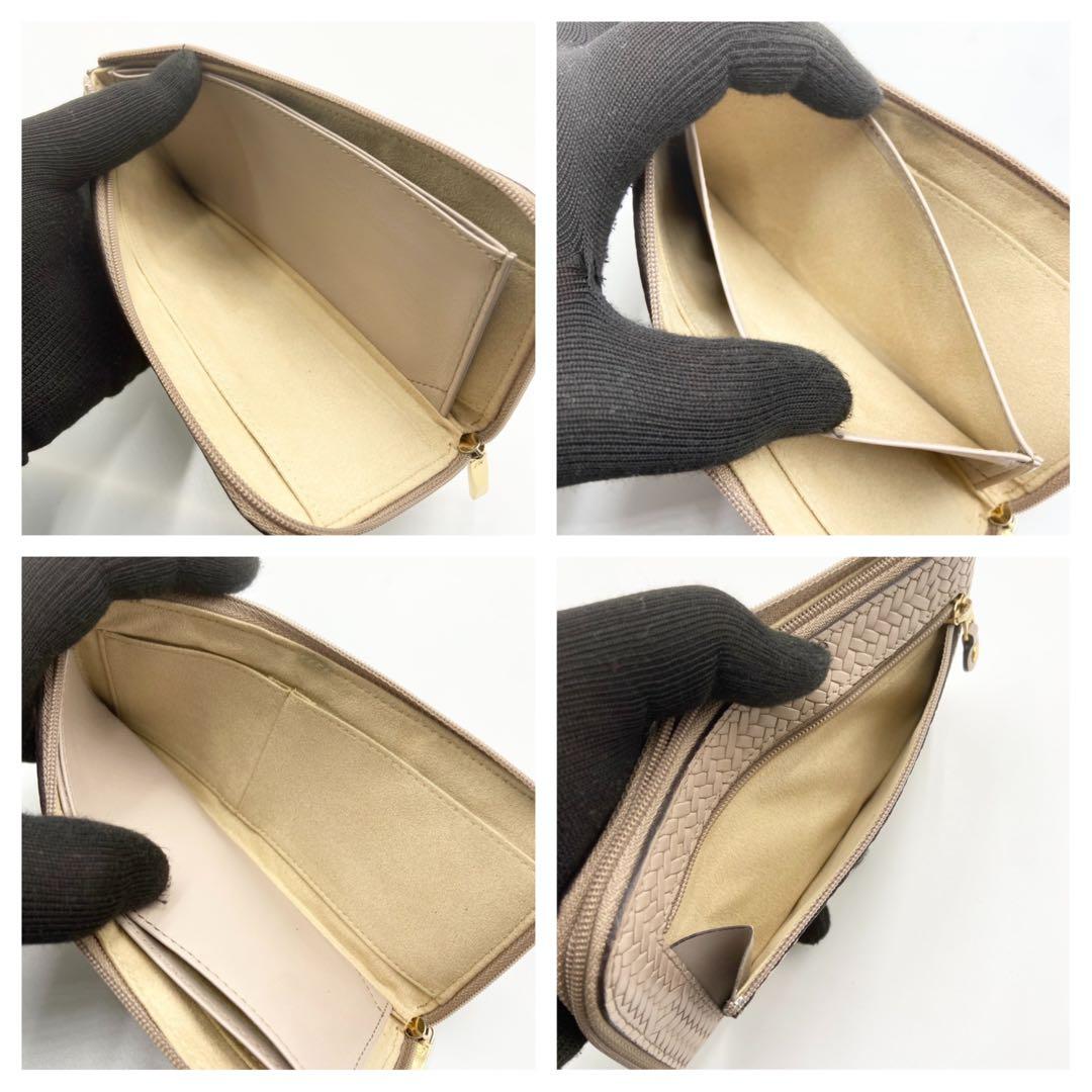 極美品　ATAO アタオ スリモ ピアッツァ レザー グレイッシュマロン