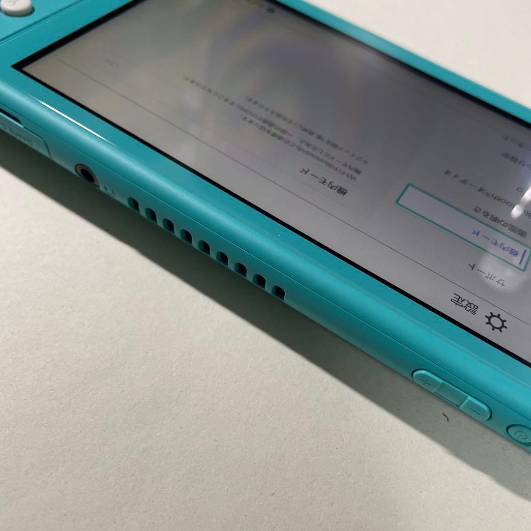 Nintendo Switch Lite ターコイズ 美品 SDカード ケース付