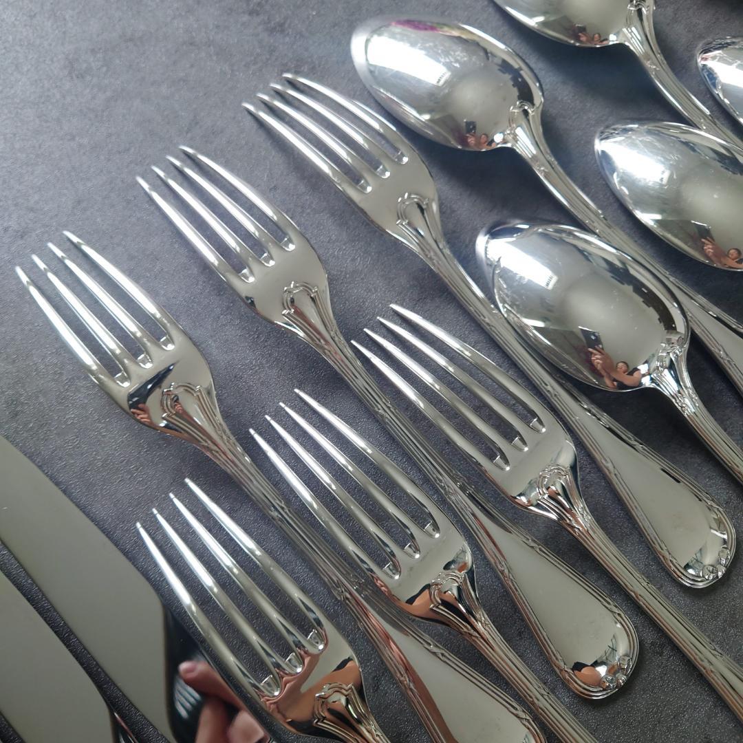 美品 クリストフル リュバン テーブルサイズ 18点