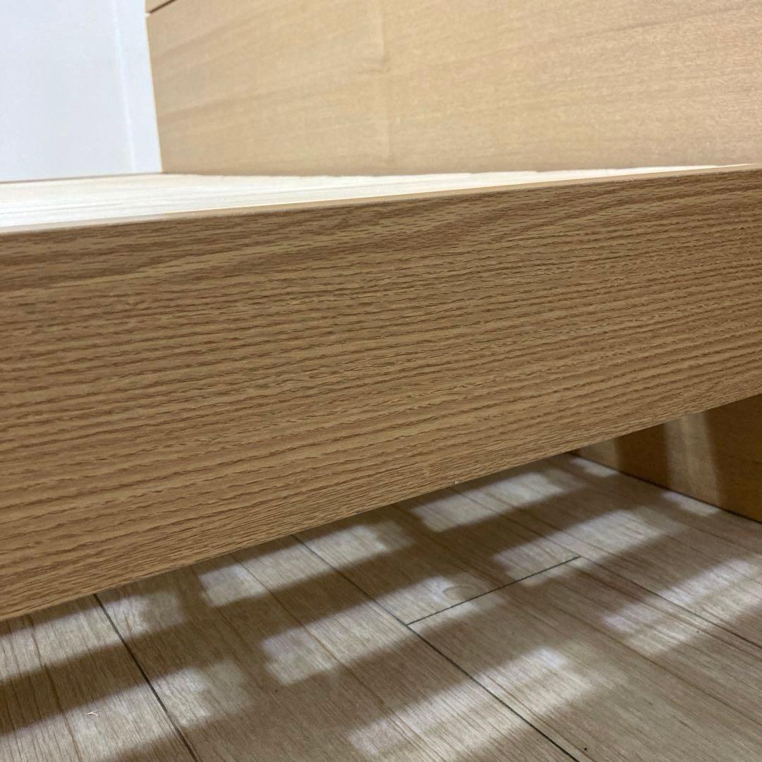 【自社配送エリア限定販売】小傷有り ニトリダブルサイズベッドフレーム！