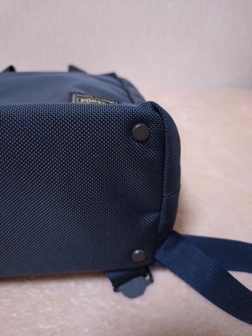 【極美品】PORTER STAGE 2WAY リュック ビジネスバッグ ネイビー