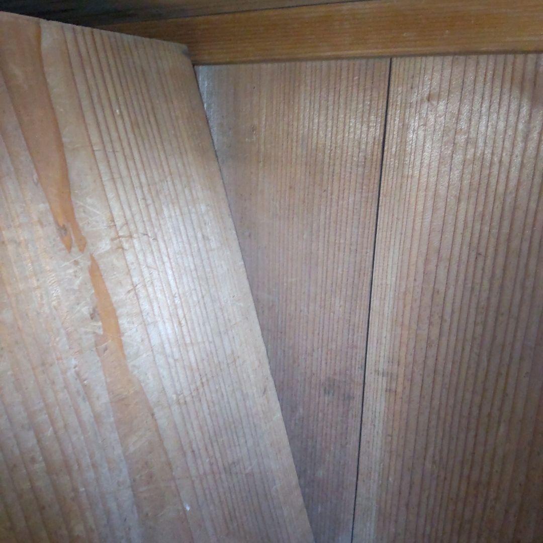 昭和レトロ　戸棚　縦45cm横106cm高さ75cm