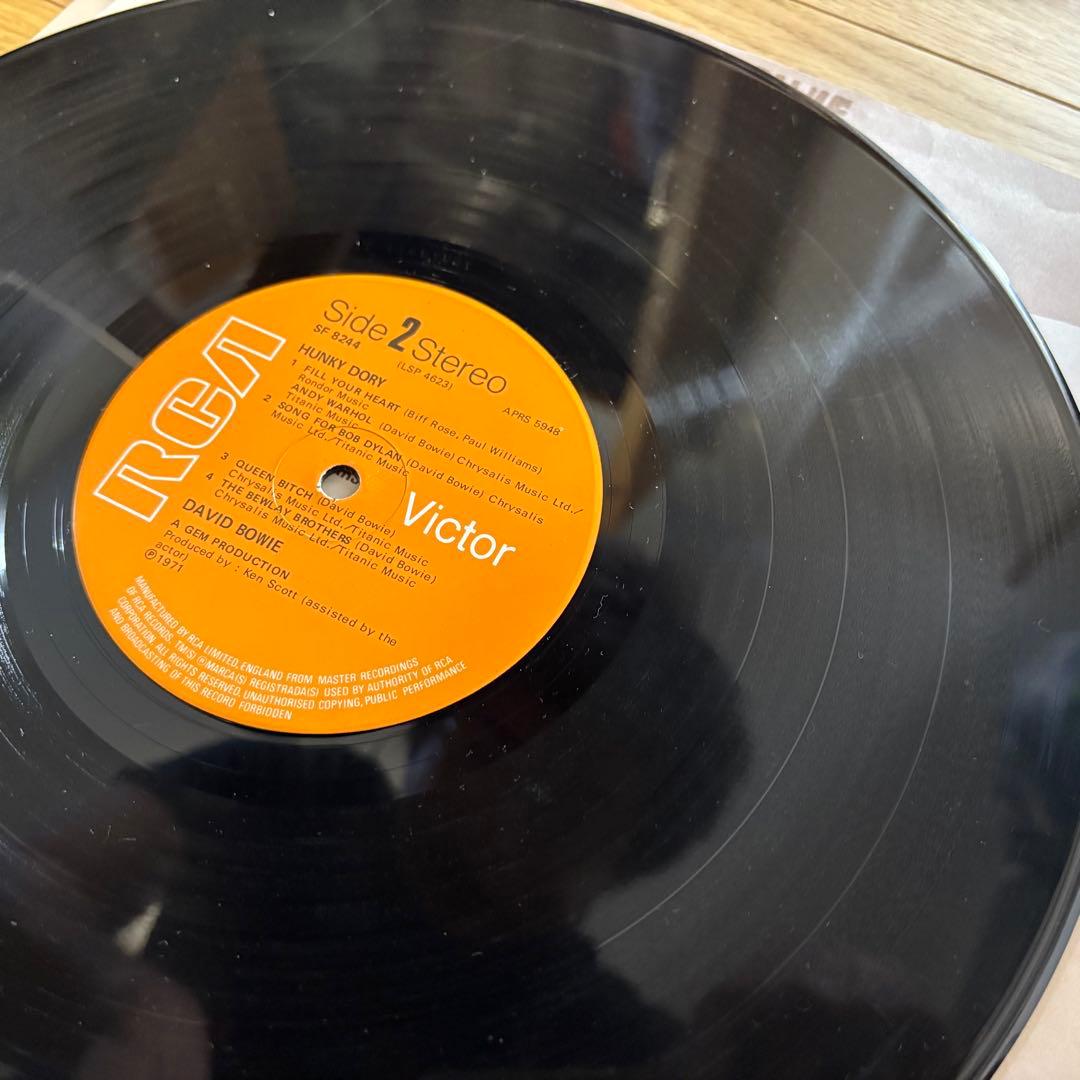 【極レア】David Bowie/Hunky Dory UKオリジ初回マト3/3
